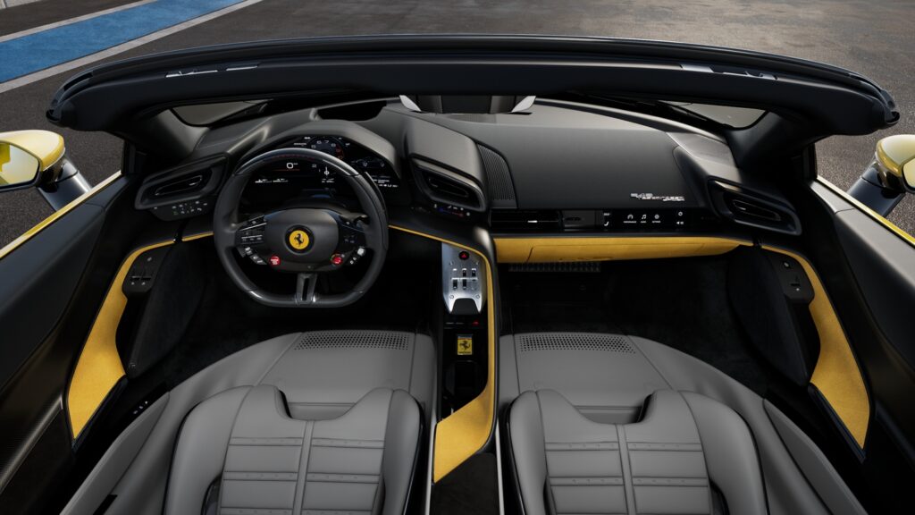 Ferrari 849 Testarossa Spider Interiors
