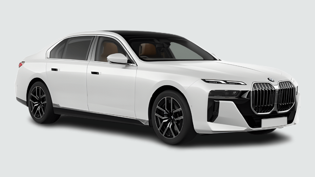 BMW 7 series white