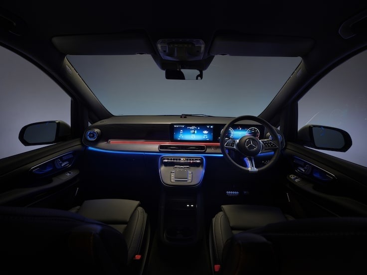 Mercedes Benz V-Class Interior