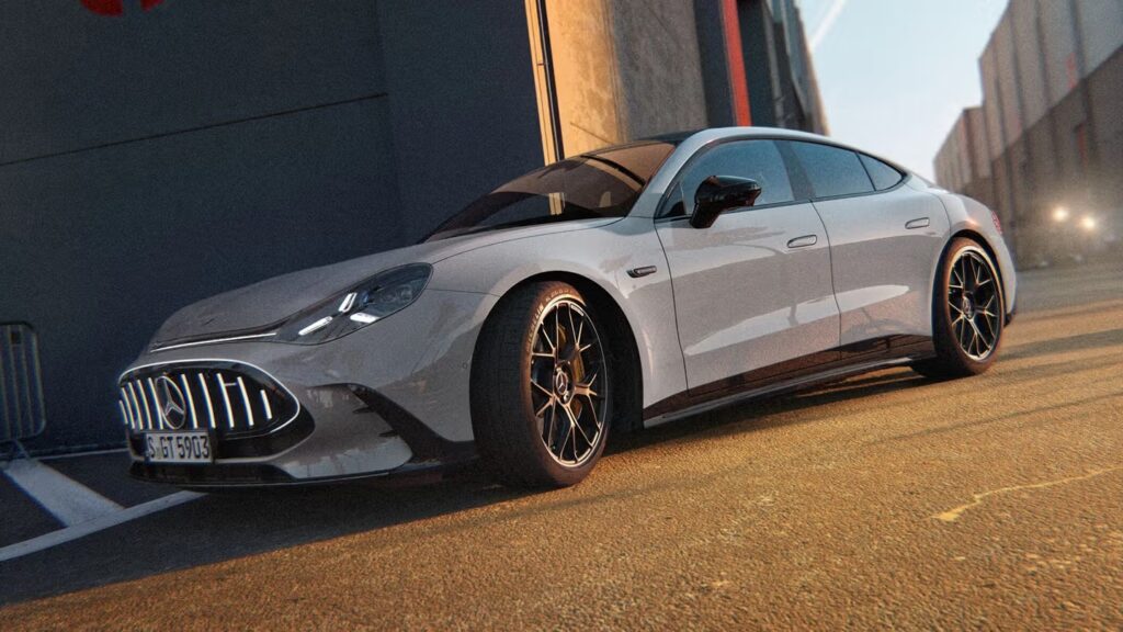 Mercedes-AMG GT 4-Door Coupe EV 3