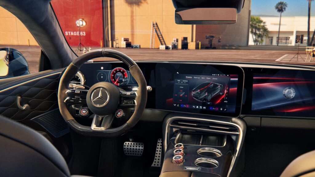 Mercedes-AMG GT 4-Door Coupe EV Interior
