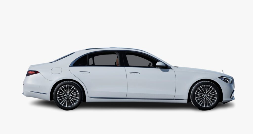 Mercedes S-Class side angle
