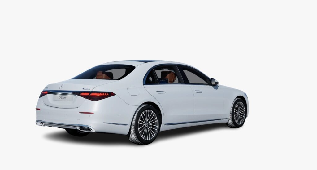 Mercedes S-Class back angle