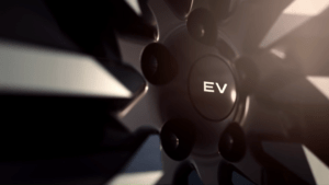 EV Logo luxury car