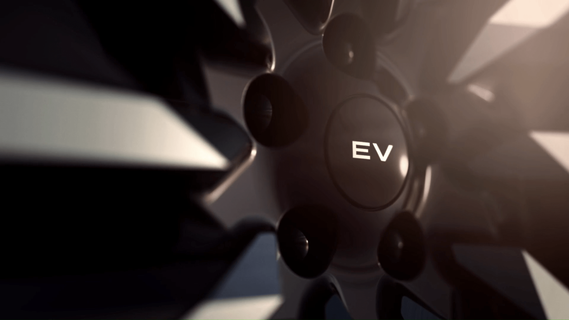 EV Logo luxury car